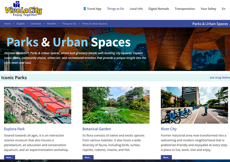 Ciudad vibrante de noche