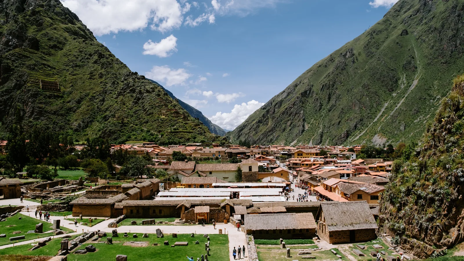 El valle visto desde Posada Antawara, Urubamba.